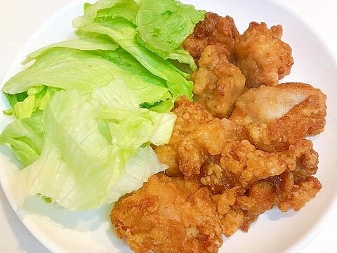 たまり醤油とガーリックシーズニングの♪絶品鶏唐揚げ